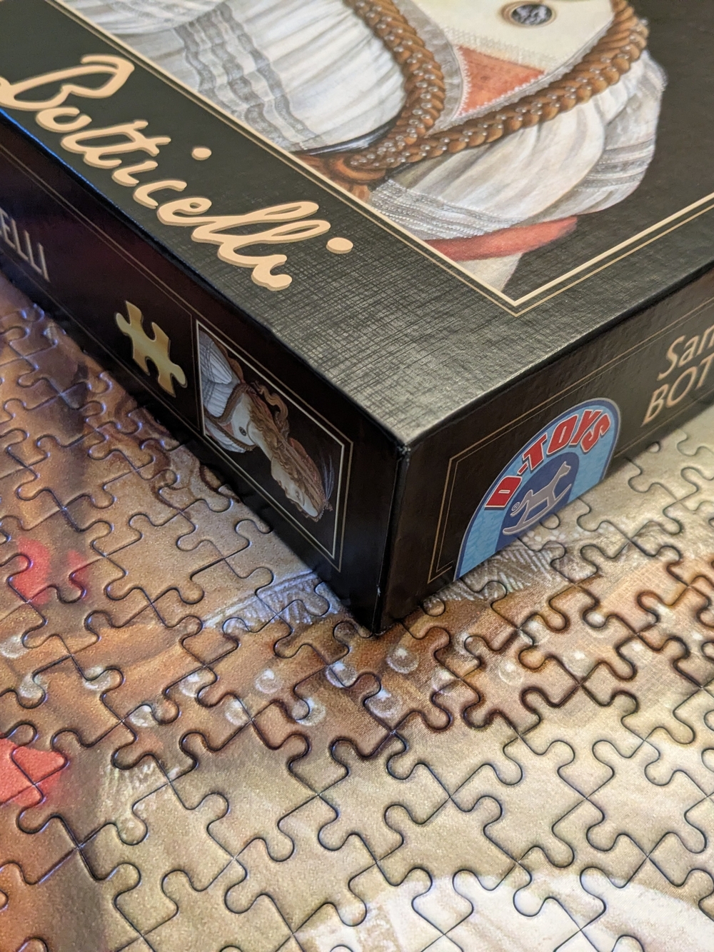 D-toys Botticelli 1000 Piece Puzzle - Picture 7 of 11